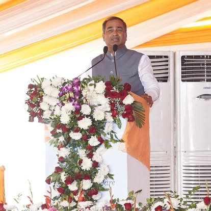 Kunwar Brijesh Singh at inauguration ceremony